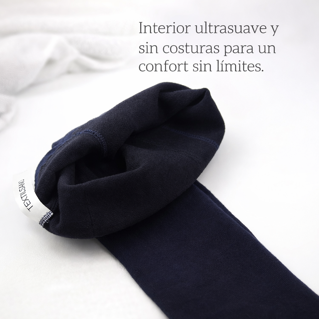 Leotardos Infantiles de Algodón Peinado – Pack 2 Pares Medias Escolares Suaves y Resistentes, Transpirables, Antipilling, Uso Diario, Tallas 3-16 Años (Altura hasta 172 cm)